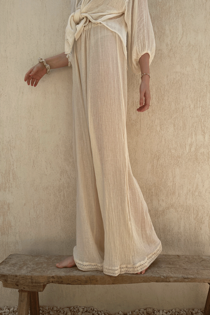 Pantalones online de gasa